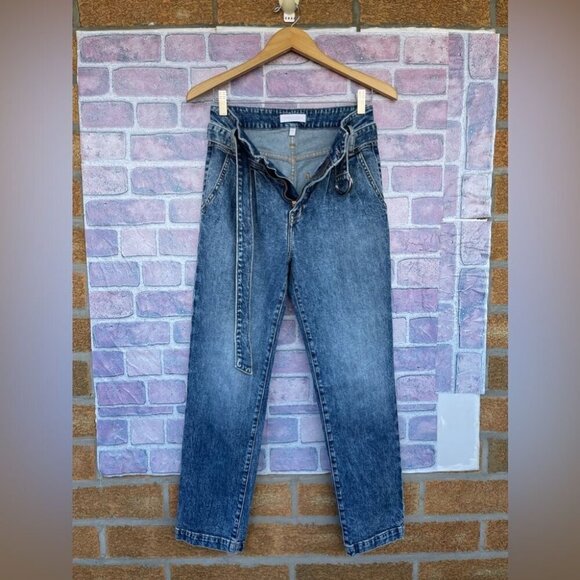 JONATHAN SIMKHAI STANDARD Theo Belted Pleated Straight size 27 - Picture 10 of 16